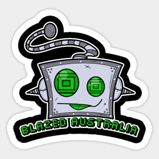 Blazed Bot Sticker